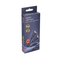 Solight HDMI kabel s Ethernetem, HDMI 1.4 A konektor - HDMI 1.4 A konektor, blistr, 2m