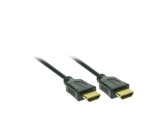 Solight HDMI kabel s Ethernetem, HDMI 1.4 A konektor - HDMI 1.4 A konektor, blistr, 1,5m