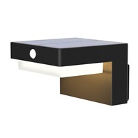 Solight LED solární nástěnné osvětlení Palermo, 5W, 400lm, 3000K