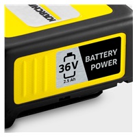 Kärcher Starter Kit Battery Power 36/25 vyměnitelná baterie a rychlonabíječka