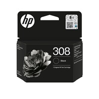HP 308 Black Original Ink Cartridge (160 pages)