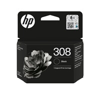 HP 308 Black Original Ink Cartridge (160 pages)