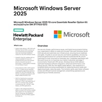 HPE Windows Server 2025 10-core Essentials Reseller Option Kit CZ (25/50user/dev en/ru/po) OEM