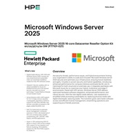 HPE Windows Server 2025 16-core Datacenter Reseller Option Kit (CZ EN Russia Pol Swe)