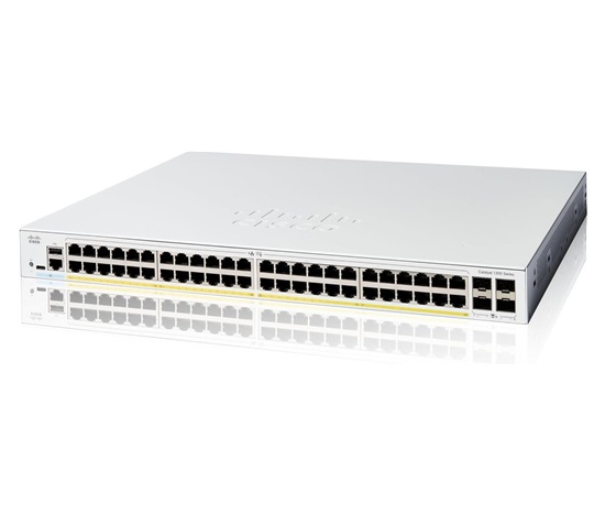 Cisco Catalyst switch C1200-48P-4G (48xGbE,4xSFP,48xPoE+,375W) - REFRESH