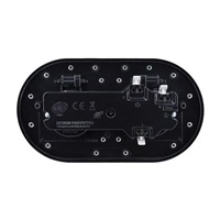 Solight vestavná podlahová dvojzásuvka, IP55, kulaté víčko