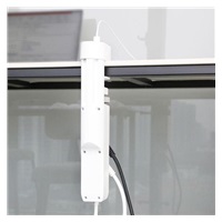 Solight 3z + USB A+C přenosné stolní zásuvky, 2m, bílá, USB rychlonabíječka 20W PD