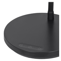 Solight LED stolní lampička, 4,5W, 300lm, 3CCT, černá, podstavec