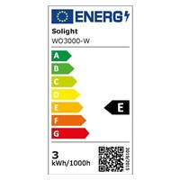 Solight LED stolní lampička, 4,5W, 300lm, 3CCT, bílá, podstavec