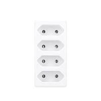 Solight rozbočka, 4x 2,5A, bílá