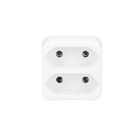 Solight rozbočka, 2x 2,5A, bílá