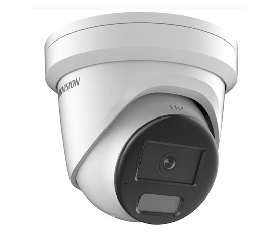 Hikvision DS-2CD2347G2H-LIU(2.8mm)(eF), 4MPix IP Turret Hybrid ColorVu AcuSense kamera; LED/IR 40m, WDR 130dB, mikrofon