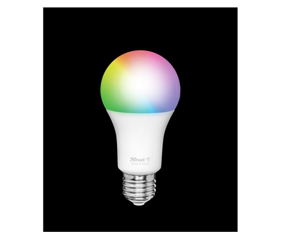BAZAR - TRUST Smart WiFi LED Bulb E27 White & Colour - Poškozený obal (Komplet)