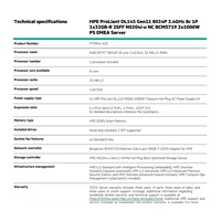 HPE PL DL145g11 AMD 8024P (2.4/8C) 1x32G 2SFF NS204i-u 2x1000W 4p1Gb Smart Choice