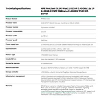 HPE PL DL145g11 AMD 8124P (2.45/16C) 2x32G 2SFF NS204i-u 2x1000W 4x1Gb Smart Choice