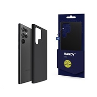 3mk ochranný kryt HARDY Android Silicone MagCase Black pro Samsung Galaxy S25 Ultra