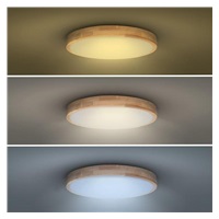 Solight LED osvětlení s dálkovým ovladačem Solid Oak, 60W, 4200lm, 51cm, změna chromatičnosti, stmívatelné