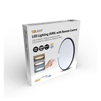 Solight LED osvětlení s dálkovým ovladačem Jamil, 48W, 3360lm, 40cm, změna chromatičnosti, stmívatelné