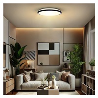 Solight LED osvětlení s dálkovým ovladačem Jamil, 48W, 3360lm, 40cm, změna chromatičnosti, stmívatelné