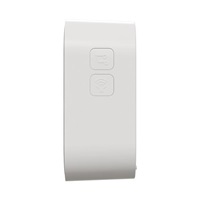 Solight bezdrátový zvonek, bateriový, 180m, bílý, learning code