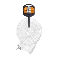 Solight prodlužovací přívod - spojka, 1 zásuvka, 10m, 3 x 1,5mm2, bílá