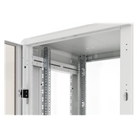 TRITON 19" stojanový rozvaděč 18U 600x1000, nosnost 800 kg, skleněné dveře, svařovaný, šedý