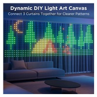 Govee Netflix RGBIC Curtain Light 400 LED - 1,5 x 1,5m