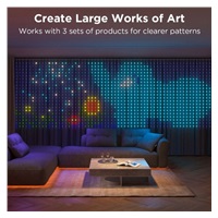 Govee Netflix RGBIC Curtain Light 400 LED - 1,5 x 1,5m