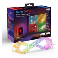 Govee Netflix RGBIC Curtain Light 400 LED - 1,5 x 1,5m