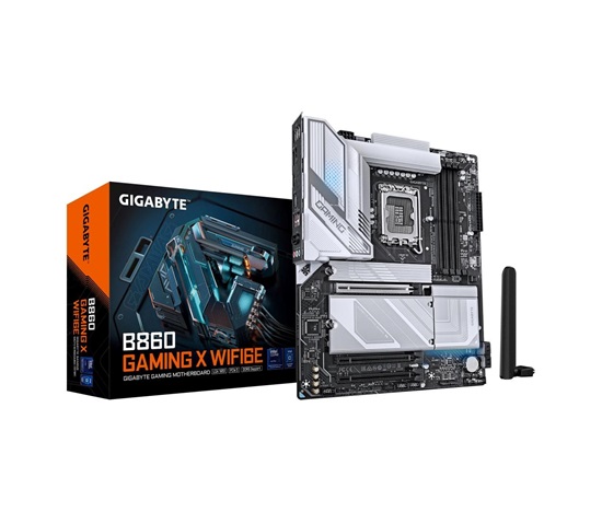 GIGABYTE MB Sc LGA1851 B860 GAMING X WIFI6E, Intel B860, 4xDDR5, 1xThunderbolt, 1xDP, 1xHDMI, WiFi, ATX