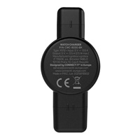 CONNECT IT Bezdrátová nabíječka WatchTravelCharge pro Apple a Samsung Watch, Černá