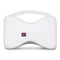 CONNECT IT Anatomický polštář mezi kolena Taurus Knee, Bílá