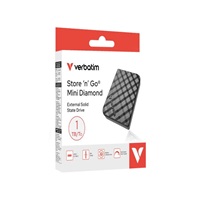 VERBATIM Externí HDD 2TB Store ‘n‘ Go Mini Diamond, USB-C, černá
