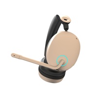 ZALMAN headset ZM-HPS800W, Herní, Bluetooth, Bezdrátový USB, 7.1, béžová