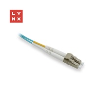 LYNX duplexní patch kabel MM, OM3, LC/LC, 50/125µm, 3m
