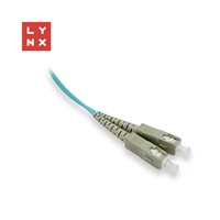 LYNX duplexní patch kabel MM, OM3, SC/SC, 50/125µm, 10m