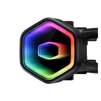 Cooler Master vodní chladič MasterLiquid 240 Core II, 2x120mm, LGA1851, AM5, černá