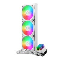 Cooler Master vodní chladič MasterLiquid 360 Core II, 3x120mm, LGA1851, AM5, bílá