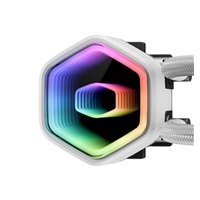 Cooler Master vodní chladič MasterLiquid 360 Core II, 3x120mm, LGA1851, AM5, bílá