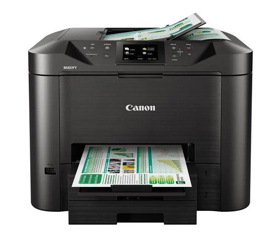 BAZAR - Canon MAXIFY MB5450 - barevná, MF (tisk,kopírka,sken,fax,cloud), duplex, ADF, USB,Wi-Fi- poškodený obal