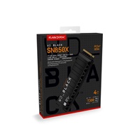 WD BLACK SSD NVMe 4TB PCIe SN850X Powered by SanDisk, Gen4, (R:7300, W:6600MB/s), Chladič