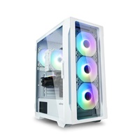 ZALMAN case I3 NEO TG, Mid Tower, ATX, 2xUSB 3.0, 1xUSB 2.0, 4x 120mm RGB Fan, bílá