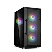 ZALMAN case I3 NEO, Mid Tower, ATX, 2xUSB 3.0, 1xUSB 2.0, 4x 120mm RGB Fan, černá