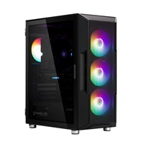 ZALMAN case I3 NEO, Mid Tower, ATX, 2xUSB 3.0, 1xUSB 2.0, 4x 120mm RGB Fan, černá