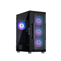 ZALMAN case I3 NEO, Mid Tower, ATX, 2xUSB 3.0, 1xUSB 2.0, 4x 120mm ARGB Fan, černá