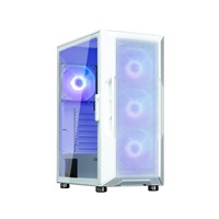 ZALMAN case I3 NEO, Mid Tower, ATX, 2xUSB 3.0, 1xUSB 2.0, 4x 120mm ARGB Fan, bílá