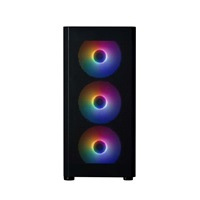 ZALMAN case I4 TG, Mid Tower, ATX, 2xUSB 3.0, 1xUSB 2.0, 4x 120mm RGB Fan, černá