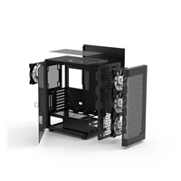 ZALMAN case I4 TG, Mid Tower, ATX, 2xUSB 3.0, 1xUSB 2.0, 4x 120mm RGB Fan, černá