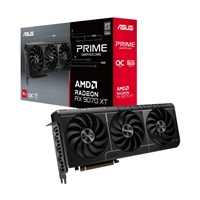 ASUS VGA AMD Radeon RX 9070 XT PRIME OC 16GB, RX 9070 XT, 16GB GDDR6, 3xDP, 1xHDMI