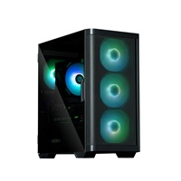 ZALMAN case M4, Mini Tower, mATX, 2xUSB 3.0, 1xUSB 2.0, 4x 120mm RGB Fan, černá